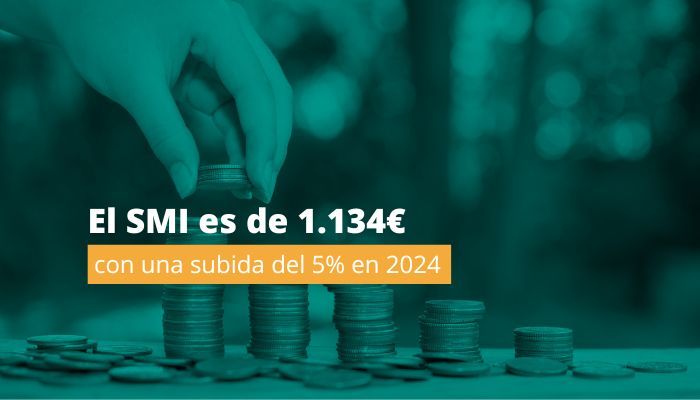 El Gobierno ha alcanzado un acuerdo para subir el Salario Mínimo Interprofesional (SMI) para 2024 en un 5%