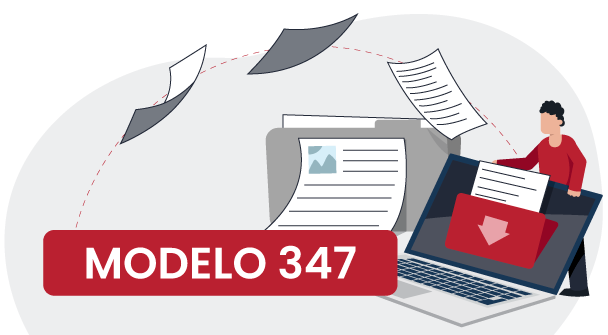 Modelo 347: Es una declaración informativa que reporta las operaciones anuales con otras personas o entidades.